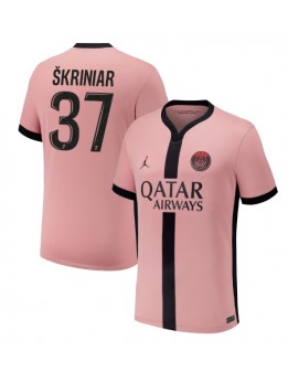 Paris Saint-Germain Milan Skriniar #37 Rezervni Dres 2024-25 Kratak Rukavima